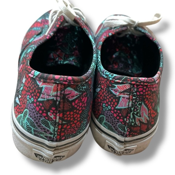 Vans Old Skool Tropical Flower Print Unisex Shoe Size mens 8.5 / Womens 10 - Picture 3 of 5
